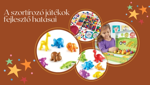 A szortírozó játékok fejlesztő hatásai